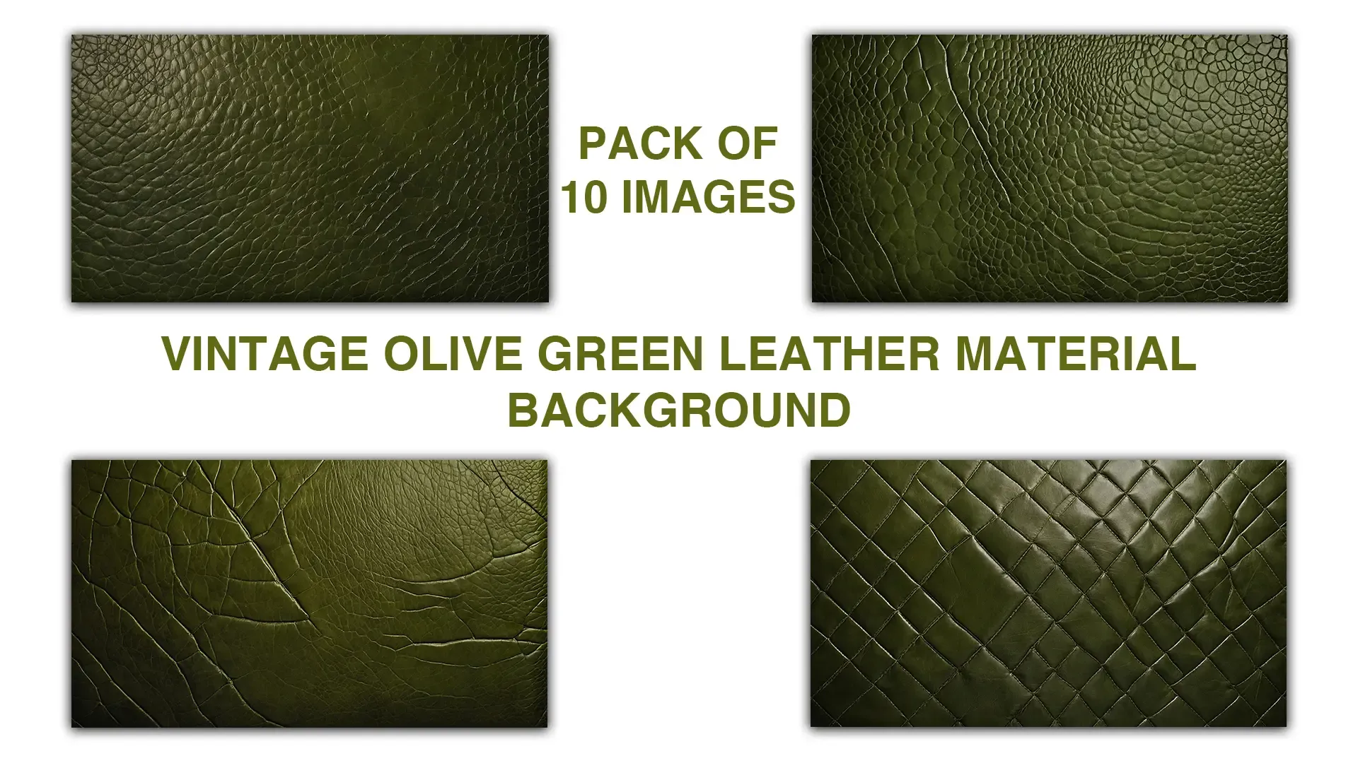 Vintage Olive Green Leather Textures Stunning Backgrounds